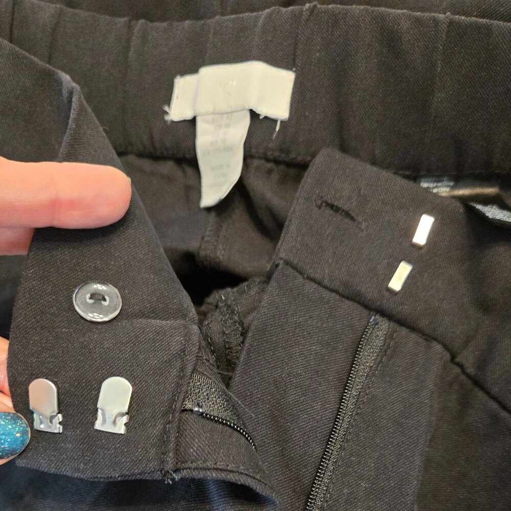 H&M - Size 10 - Black Slacks w/Pockets - EUC - Picture 5 of 5